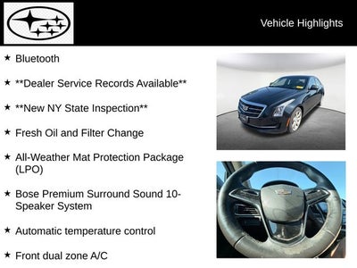 2016 Cadillac ATS 2.0L Turbo