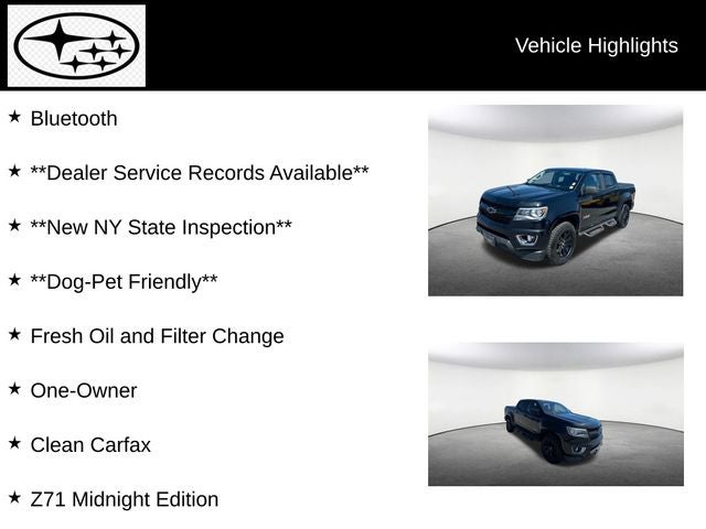 2016 Chevrolet Colorado Z71