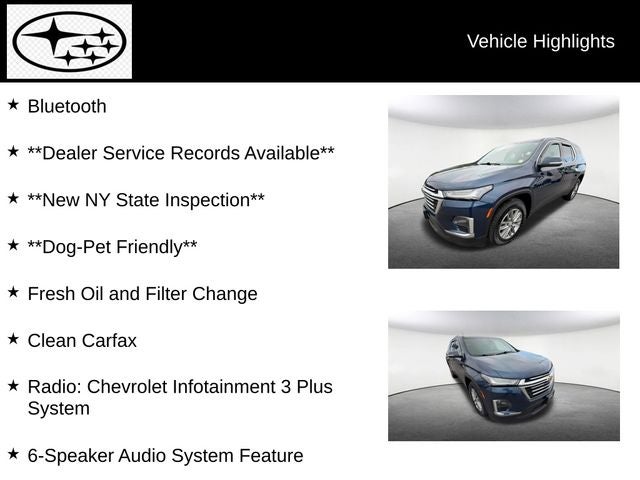 2023 Chevrolet Traverse LT Leather