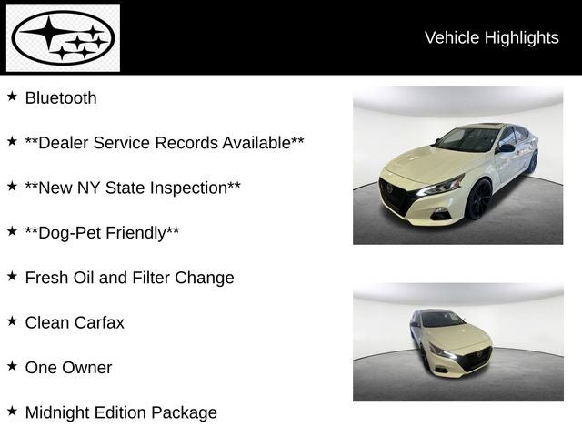 2022 Nissan Altima 2.5 SR