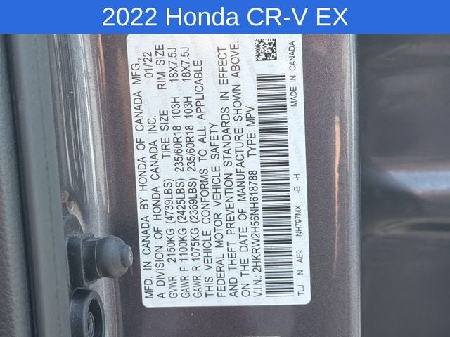 2022 Honda CR-V EX