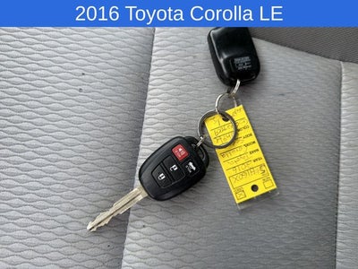 2016 Toyota Corolla LE