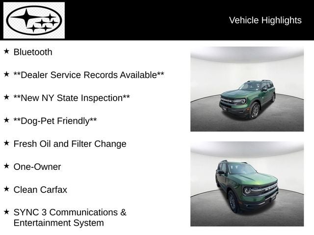 2023 Ford Bronco Sport Big Bend
