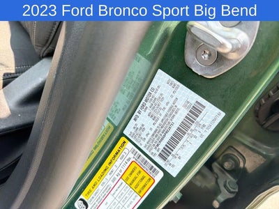 2023 Ford Bronco Sport Big Bend