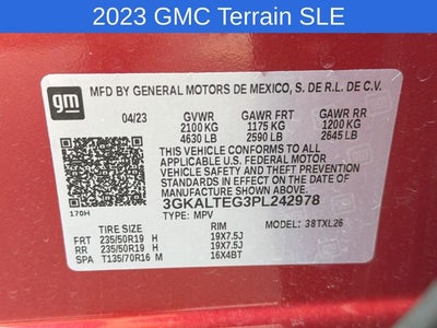 2023 GMC Terrain SLE