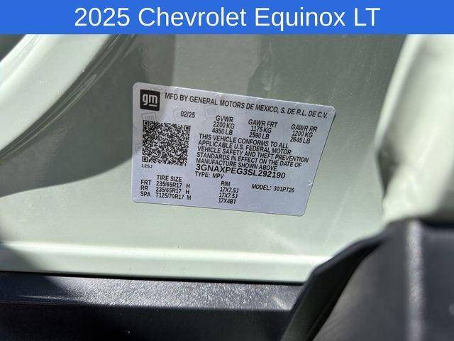 2025 Chevrolet Equinox LT