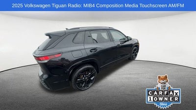 2025 Volkswagen Tiguan 2.0T SE R-Line Black