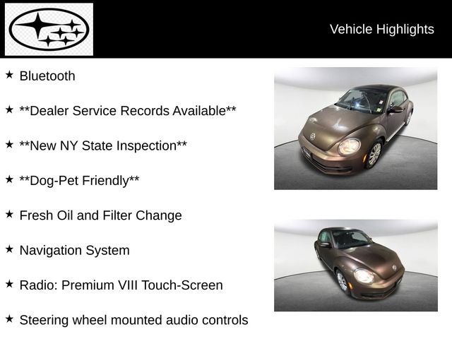 2012 Volkswagen Beetle 2.5L