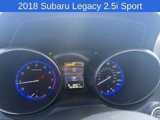 2018 Subaru Legacy 2.5i Sport
