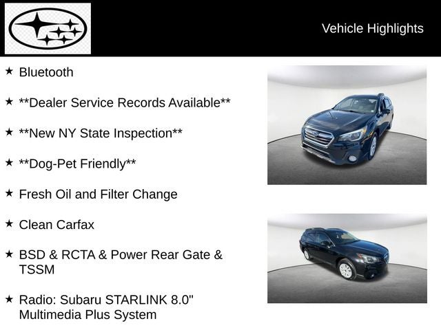 2019 Subaru Outback 2.5i Premium