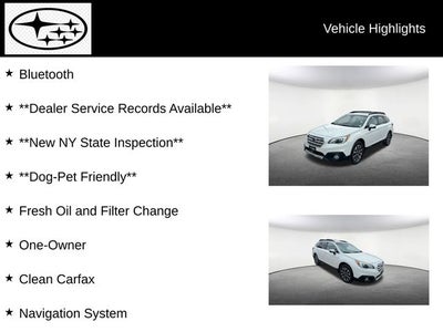 2017 Subaru Outback 2.5i Limited