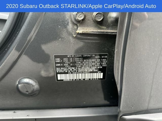 2020 Subaru Outback Premium