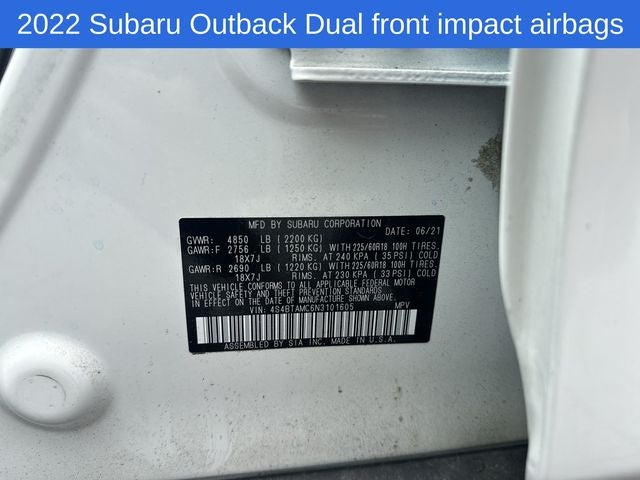2022 Subaru Outback Limited
