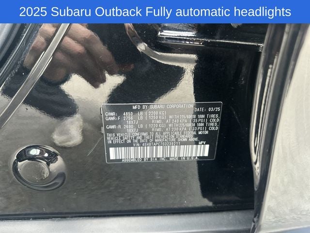 2025 Subaru Outback Touring