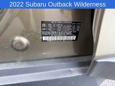 2022 Subaru Outback Wilderness