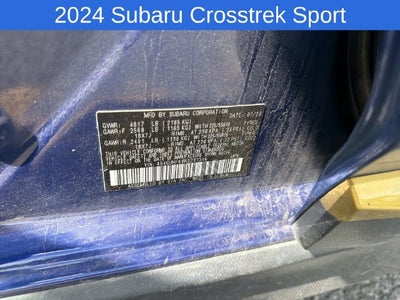 2024 Subaru Crosstrek Sport