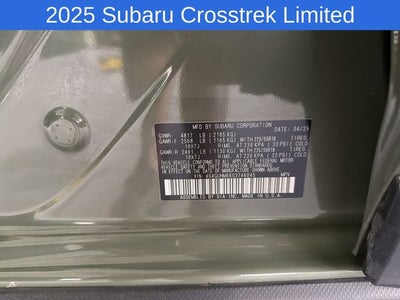 2025 Subaru Crosstrek Limited