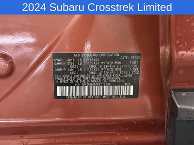 2024 Subaru Crosstrek Limited