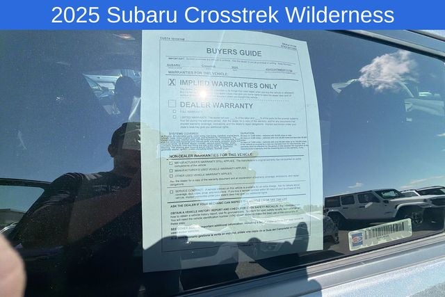 2025 Subaru Crosstrek Wilderness