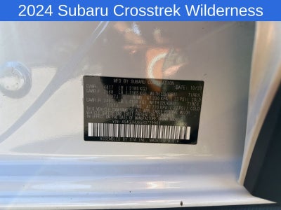 2024 Subaru Crosstrek Wilderness