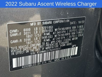 2022 Subaru Ascent Premium