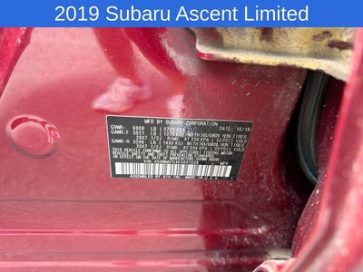 2019 Subaru Ascent Limited
