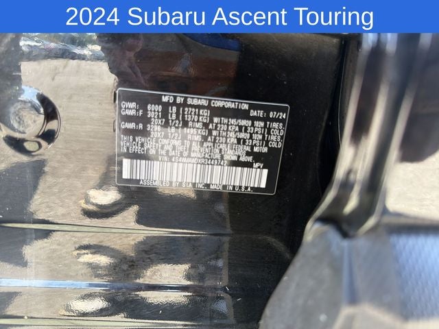 2024 Subaru Ascent Touring