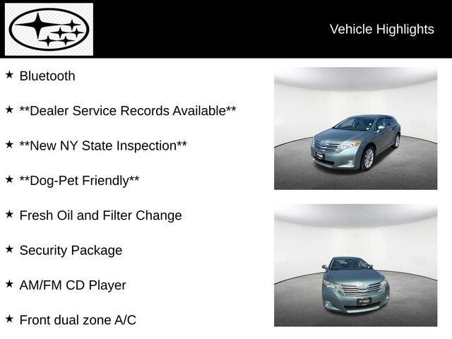 2011 Toyota Venza Base