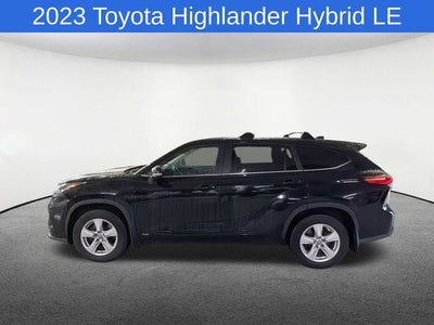 2023 Toyota Highlander Hybrid LE