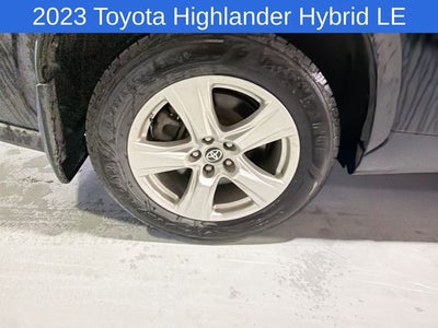 2023 Toyota Highlander Hybrid LE