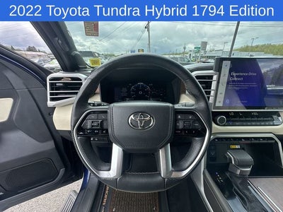 2022 Toyota Tundra Hybrid 1794 Edition