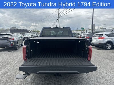 2022 Toyota Tundra Hybrid 1794 Edition