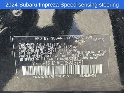 2024 Subaru Impreza Base