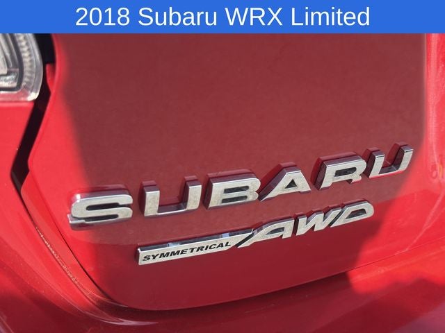 2018 Subaru WRX Limited