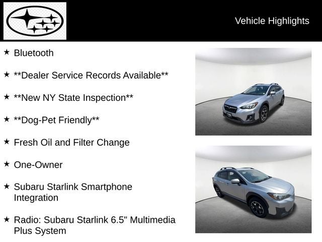2019 Subaru Crosstrek 2.0i Premium
