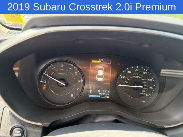 2019 Subaru Crosstrek 2.0i Premium