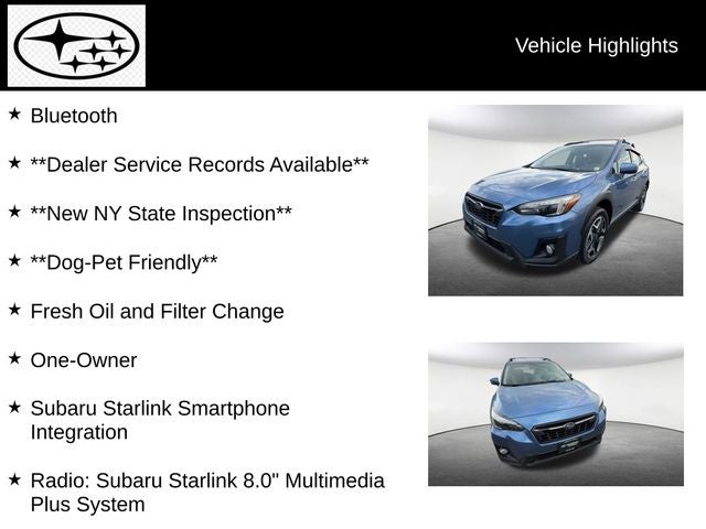 2019 Subaru Crosstrek 2.0i Limited