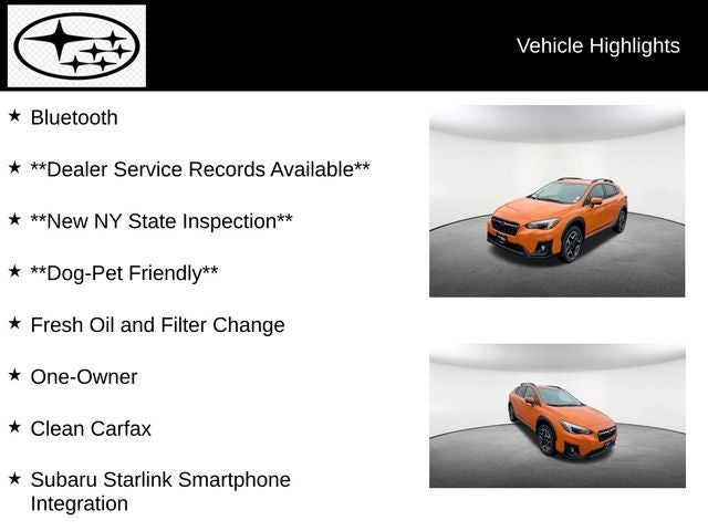 2019 Subaru Crosstrek 2.0i Limited