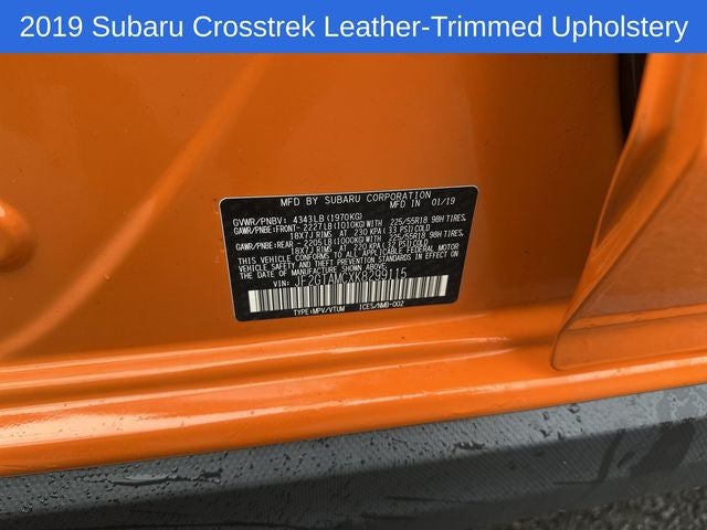 2019 Subaru Crosstrek 2.0i Limited