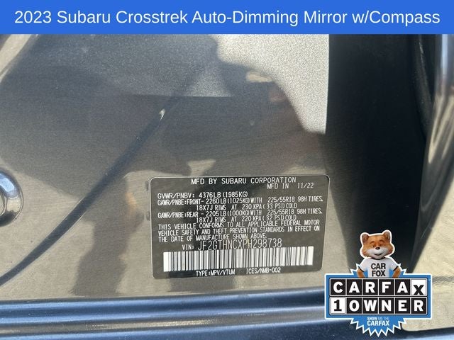 2023 Subaru Crosstrek Limited