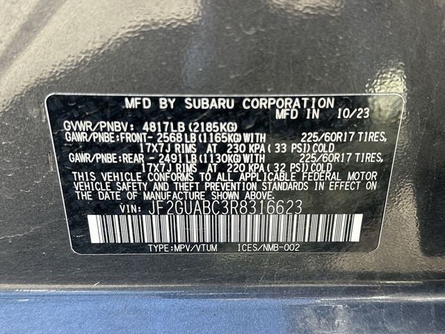 2024 Subaru Crosstrek Base