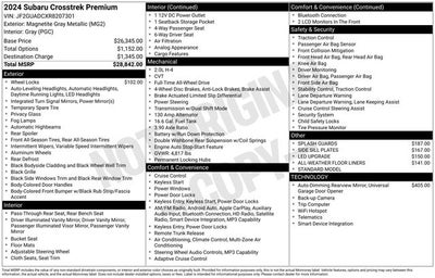 2024 Subaru Crosstrek Premium