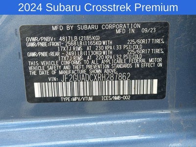 2024 Subaru Crosstrek Premium