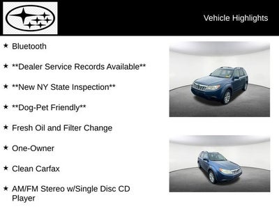 2012 Subaru Forester 2.5X Premium