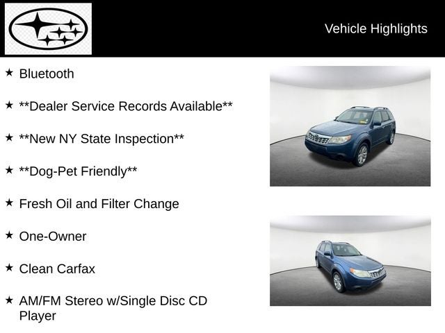 2012 Subaru Forester 2.5X Premium