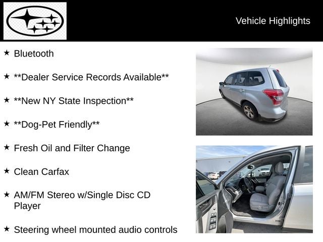 2014 Subaru Forester 2.5i