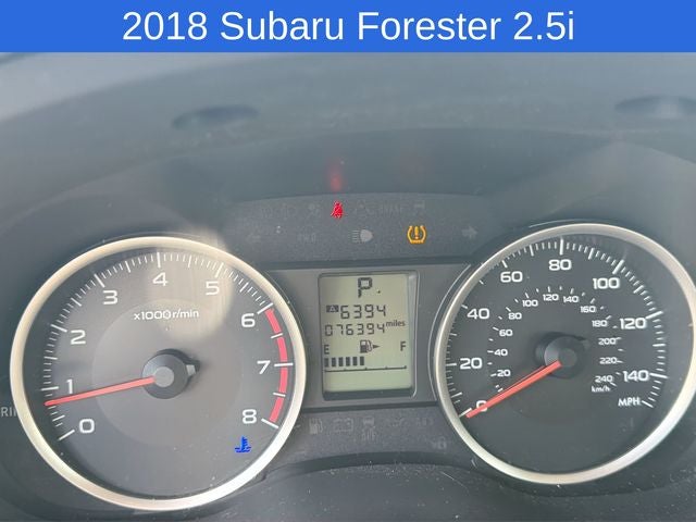 2018 Subaru Forester 2.5i