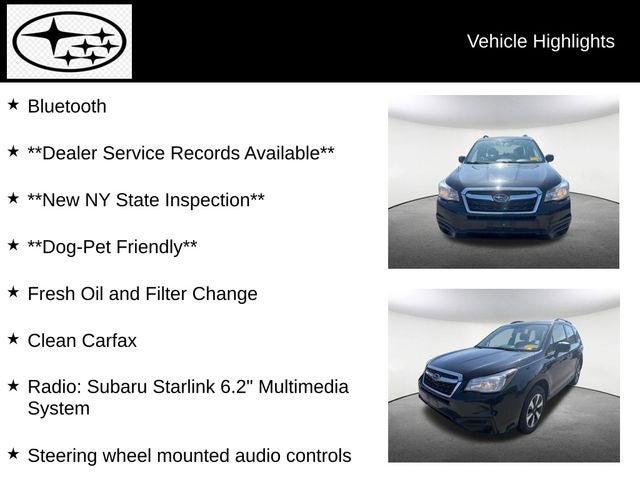 2018 Subaru Forester 2.5i