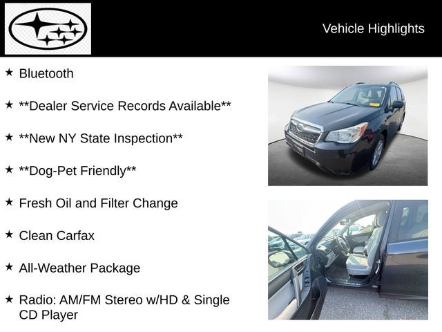 2015 Subaru Forester 2.5i Premium