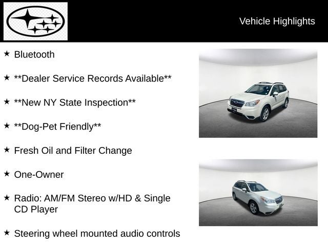 2015 Subaru Forester 2.5i Premium